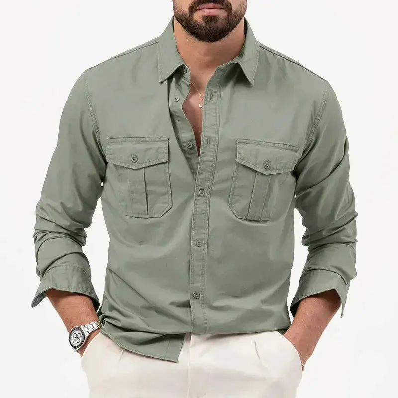 Vintage Long Sleeve Shirt - Cross & Crown