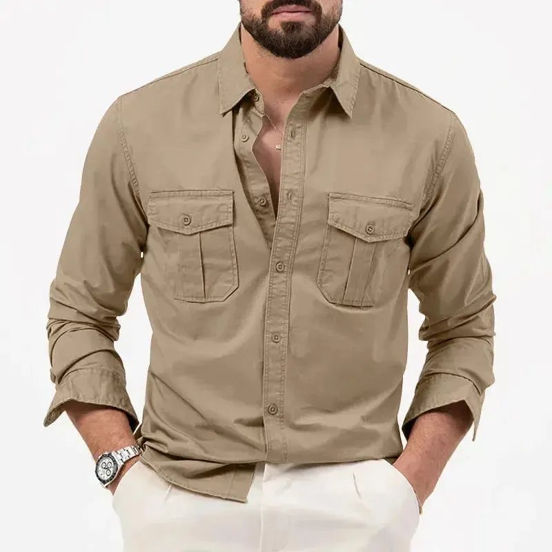 Vintage Long Sleeve Shirt - Cross & Crown