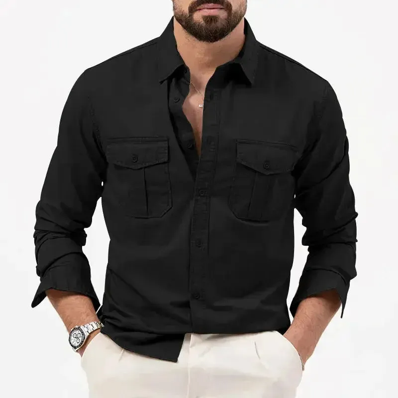 Vintage Long Sleeve Shirt - Cross & Crown